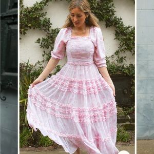 Ivy City Co Aniston Dress in Pink